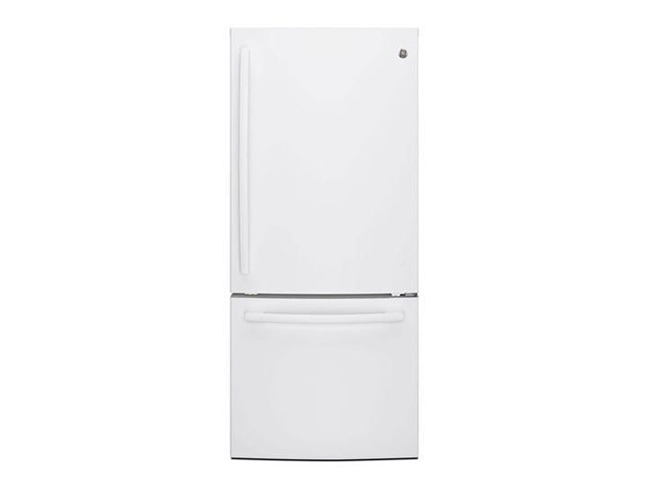 GE 20.9 cu.ft. Bottom Freezer Refrigerator White