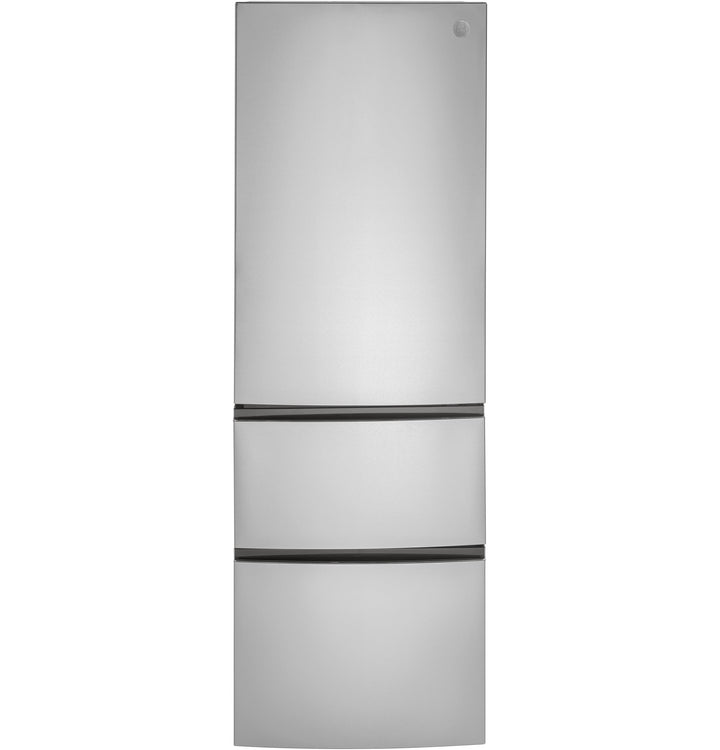 GE 11.9 Cu Ft Bottom-Freezer Refrigerator Stainless Steel