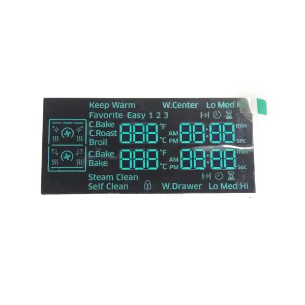 SAMSUNG RANGE LED DISPLAY ASSEMBLY