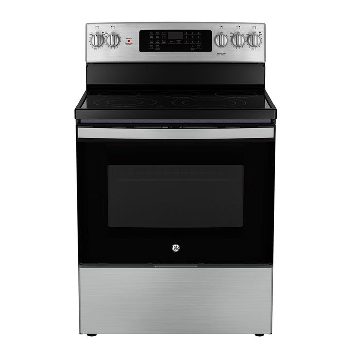 GE 30” Free-Standing Electric Convection Range with No-Preheat Air Fry