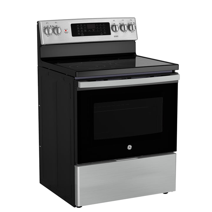 GE 30” Free-Standing Electric Convection Range with No-Preheat Air Fry