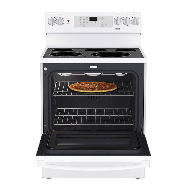GE 30” Free Standing Electric Convection Range with No-Preheat Air Fry