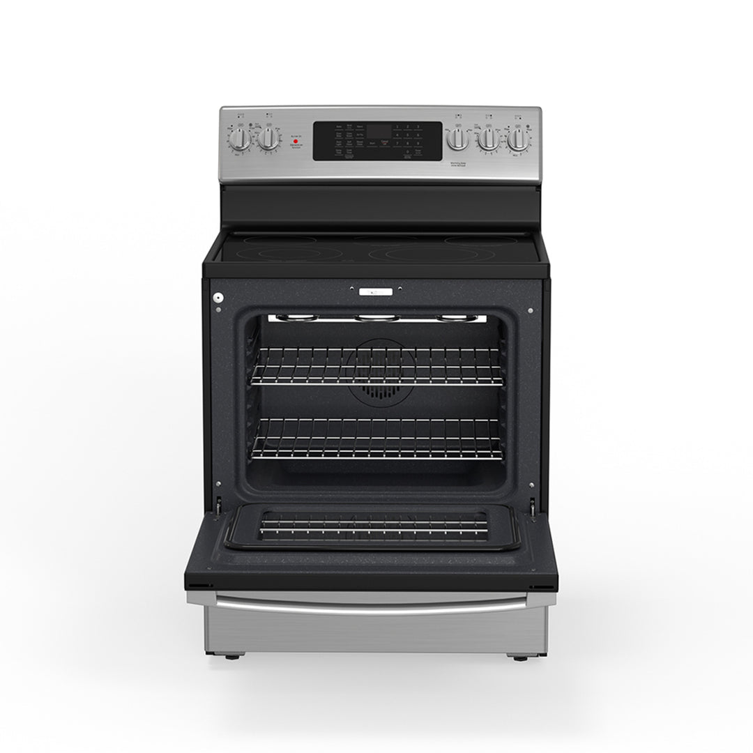 GE 30” Free-Standing Electric Convection Range with No-Preheat Air Fry
