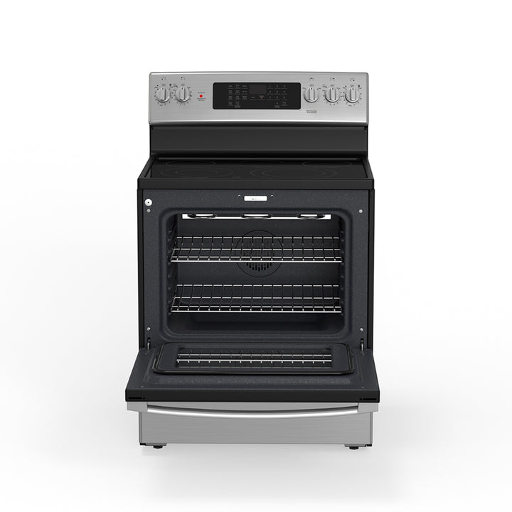 GE 30” Free-Standing Electric Convection Range with No-Preheat Air Fry