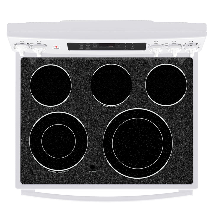 GE 30” Free Standing Electric Convection Range with No-Preheat Air Fry