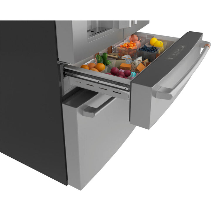 Café 22.3 Cu. Ft. Smart Counter-Depth 4-Door French-Door Refrigerator
