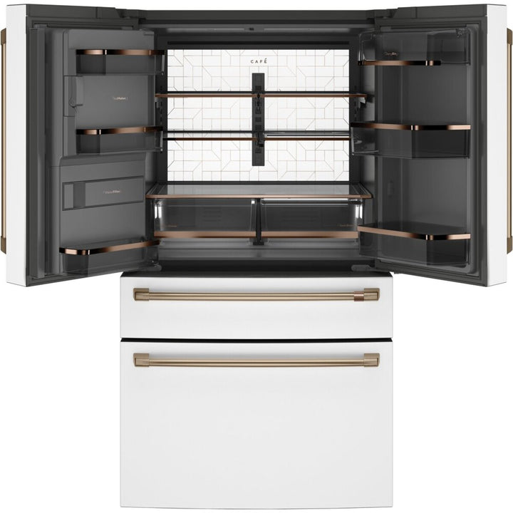Café 22.3 Cu. Ft. Smart Counter-Depth 4-Door French-Door Refrigerator