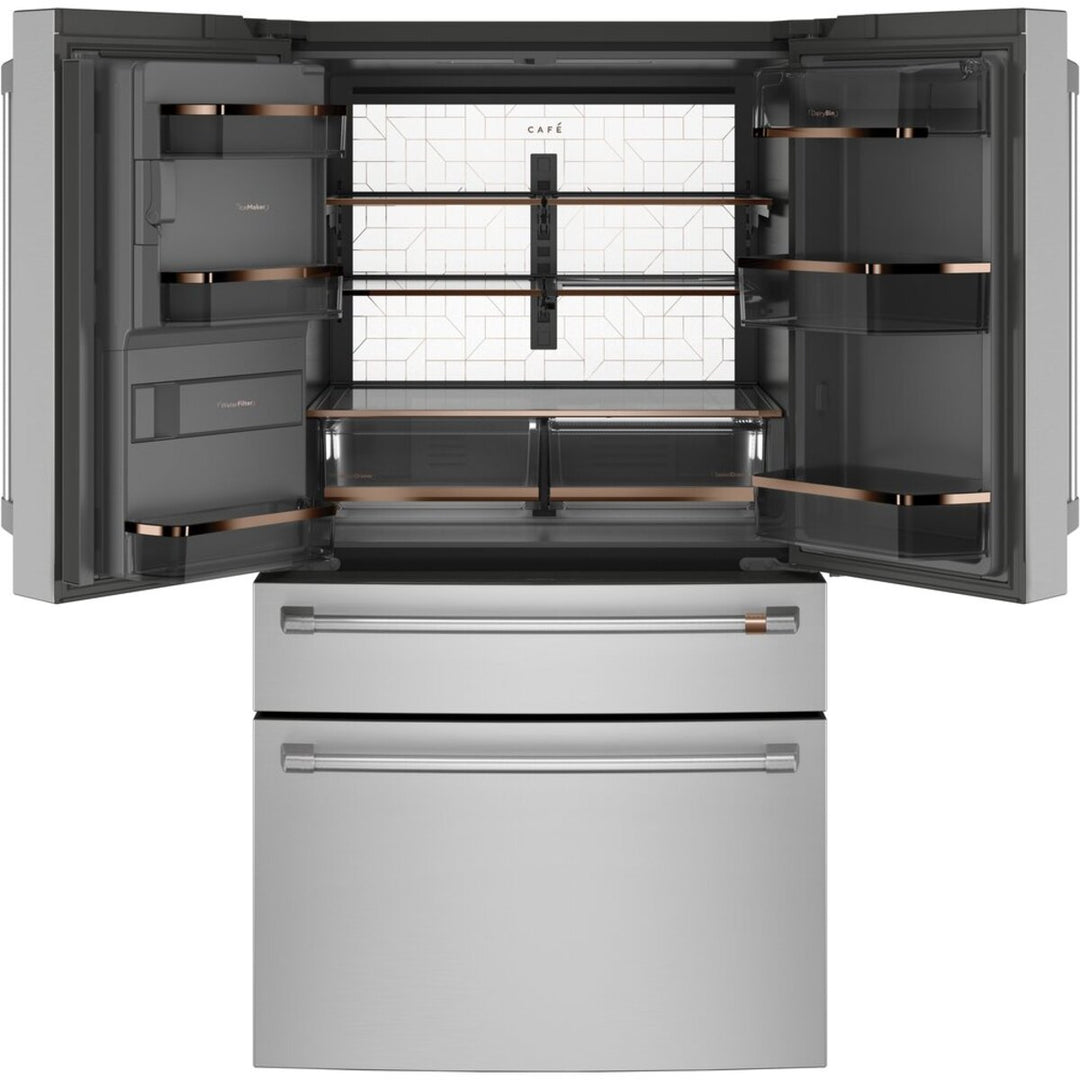 Café 22.3 Cu. Ft. Smart Counter-Depth 4-Door French-Door Refrigerator