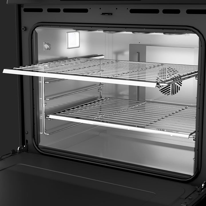 Café Slide-In Front Control Electric Range with Dynamic Bake, Warming Drawer and Stainless Steel Oven