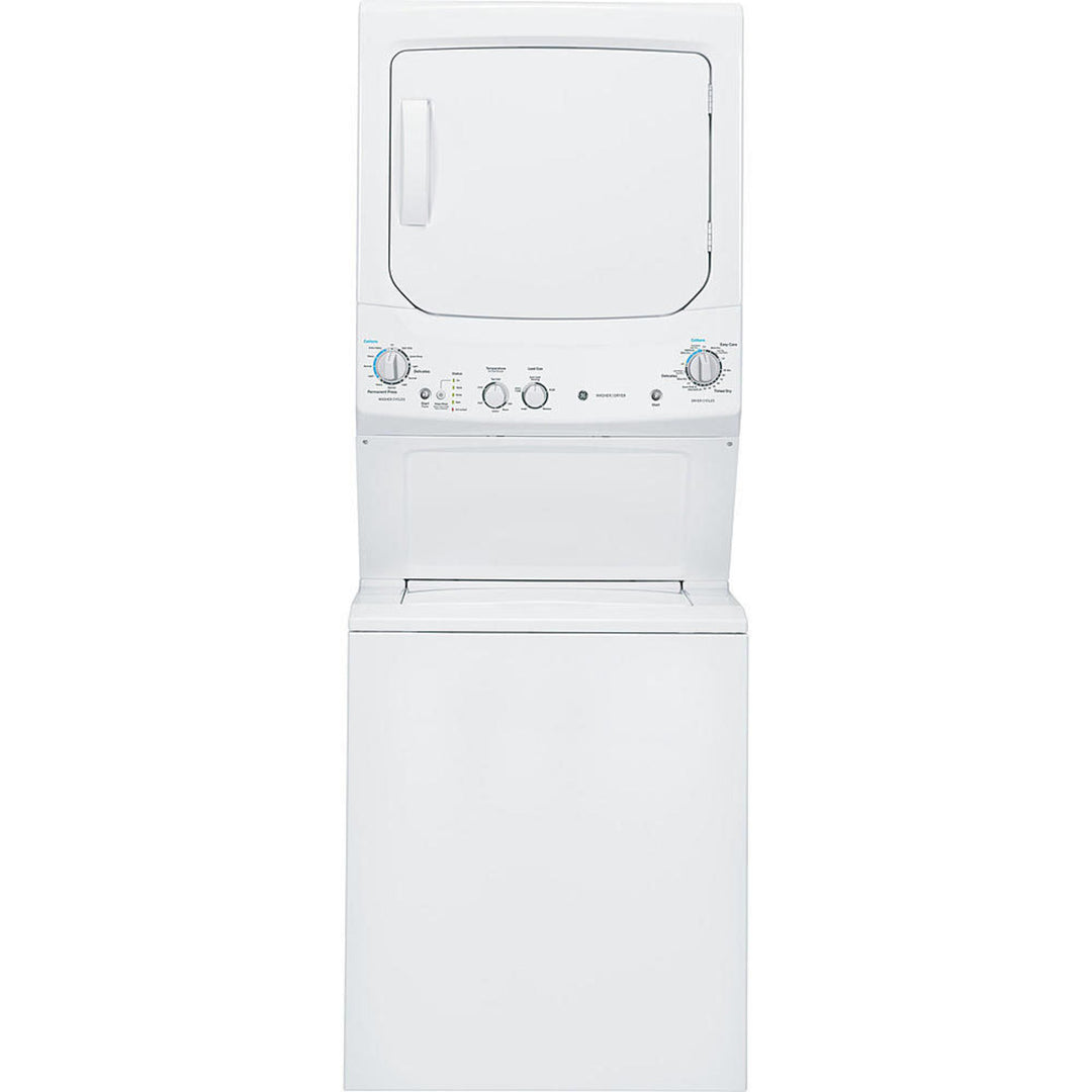Electric Unitized Spacemaker 4.4Cu. Ft. (IEC) Washer / 5.9 Cu. Ft. Dryer White GE