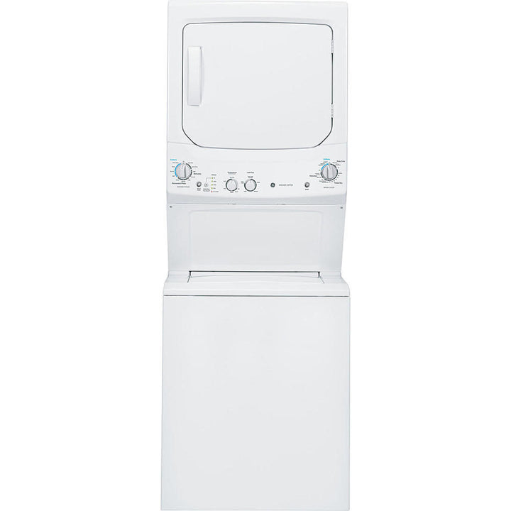 Electric Unitized Spacemaker 4.4Cu. Ft. (IEC) Washer / 5.9 Cu. Ft. Dryer White GE