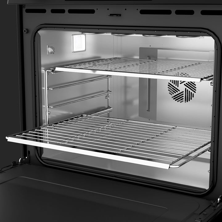 Café Slide-In Front Control Electric Range with Dynamic Bake, Warming Drawer and Stainless Steel Oven