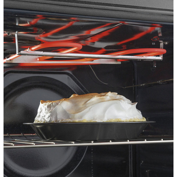 GE 24" Free Standing Range with Removable Storage Drawer Stainless Steel