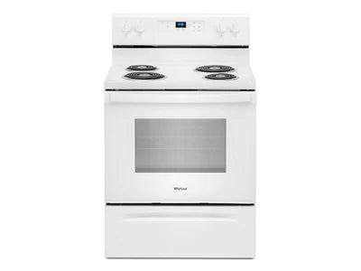 GE 30" Electric Freestanding Range with Storage Drawer White