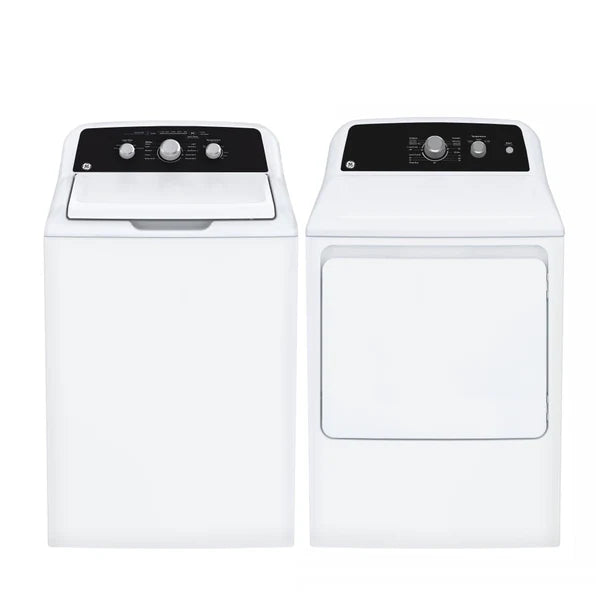 GE 6.2 cu.ft. Top Load Electric Dryer with SaniFresh Cycle White