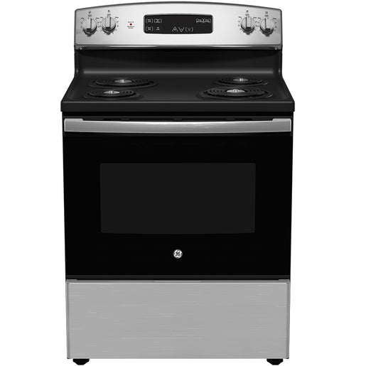 GE 30" Freestanding Electric Range Stainless Steel