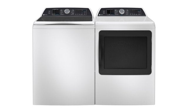 GE Profile 7.4 Cu. Ft. (IEC) Electric Dryer with Sanitize Cycle White