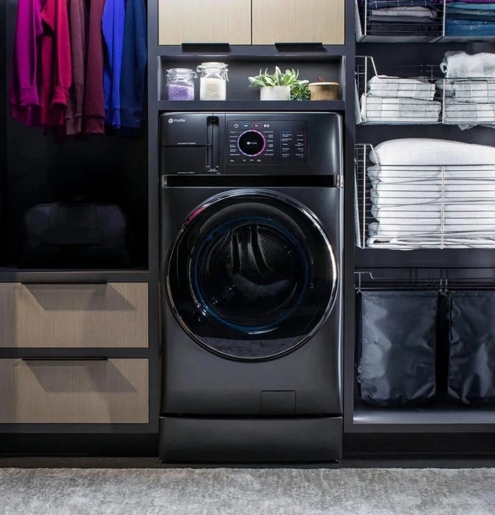 Profile 5.5 cu. ft. Capacity UltraFast Combo, Ventless Heat Pump Technology Washer/Dryer Carbon Graphite