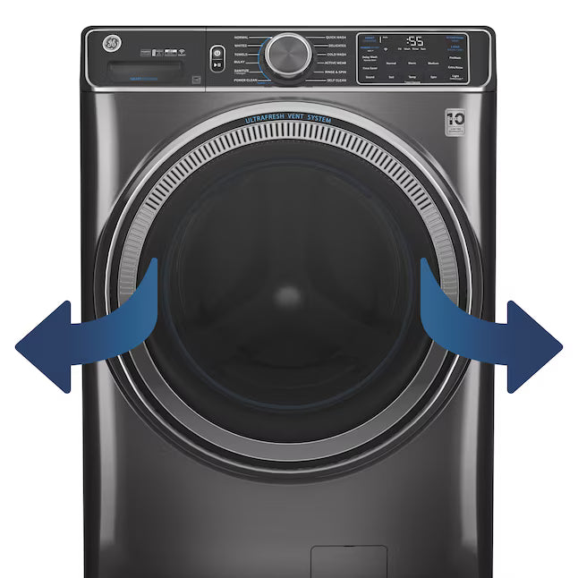 GE® 5.8 cu ft IEC Capacity Smart Front Load Steam Washer with SmartDispense UltraFresh Vent System