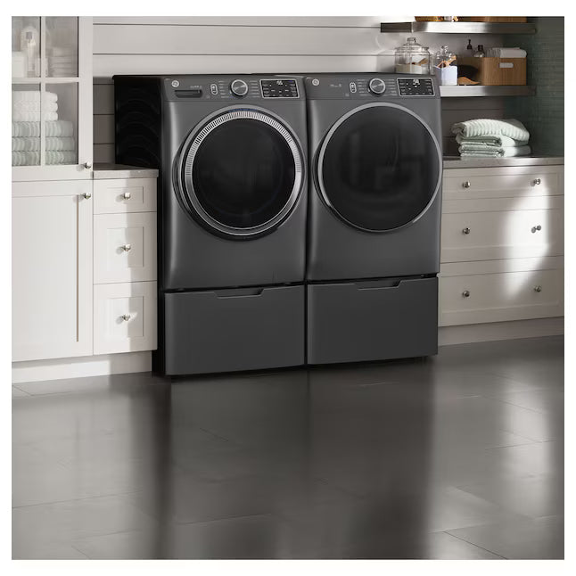 GE® 5.8 cu ft IEC Capacity Smart Front Load Steam Washer with SmartDispense UltraFresh Vent System