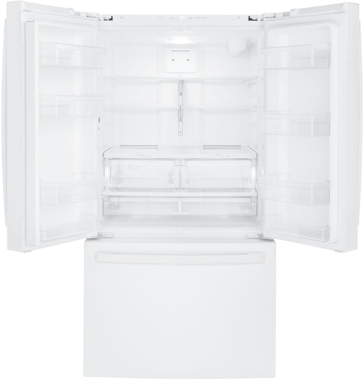 GE 27 Cu.Ft, French Door Refrigerator White