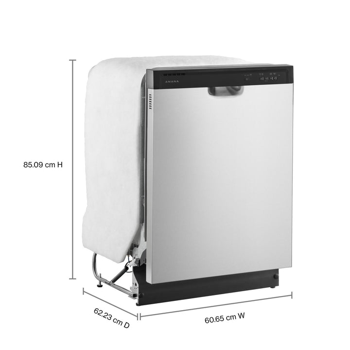 Amana Dishwasher 24", Triple Filter, Midnight interior