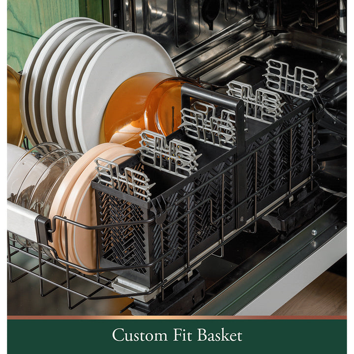 Café CustomFit Stainless Interior Dishwasher with UltraWash and Dual Convection UltraDry Matte White