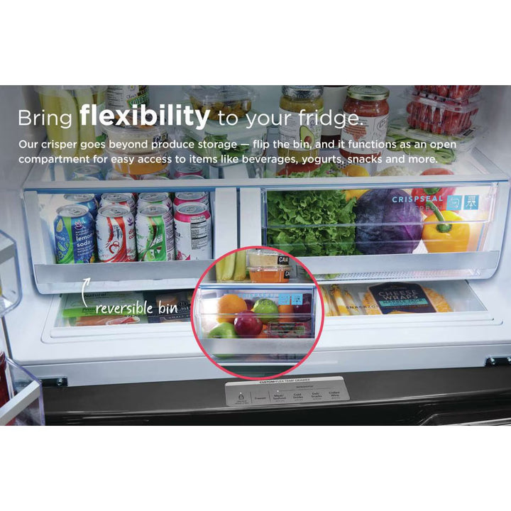 Frigidaire Gallery 22 Cu. Ft. Counter-Depth 4-Door French Door Refrigerator