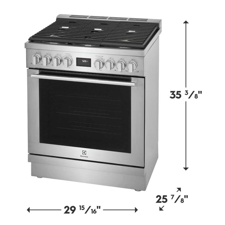 Electrolux 30" Dual-Fuel Freestanding Range