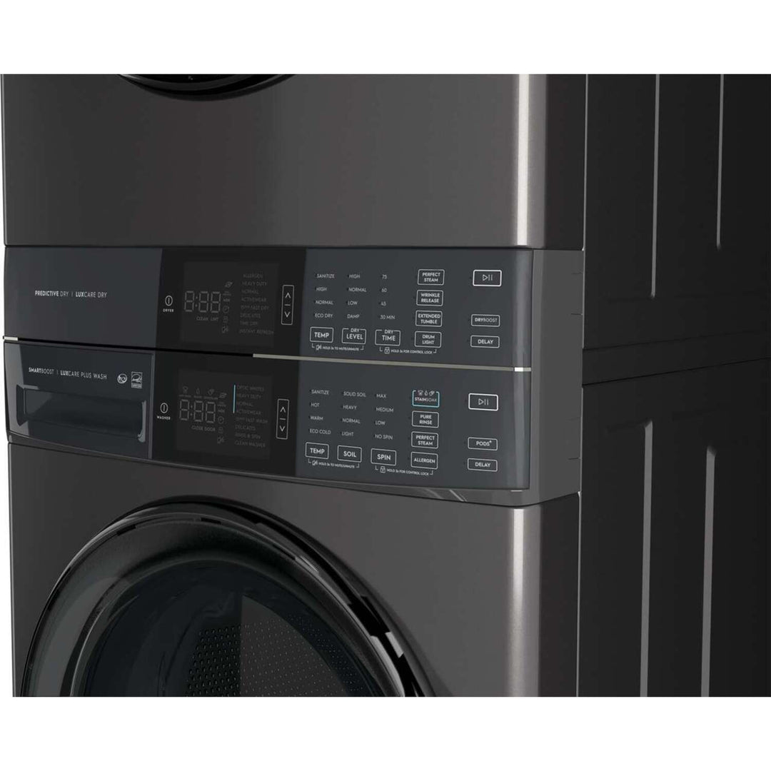 Electrolux Laundry Tower Single Unit Front Load 5.2 Cu. Ft. I.E.C Washer and 8 Cu. Ft. Electric Dryer