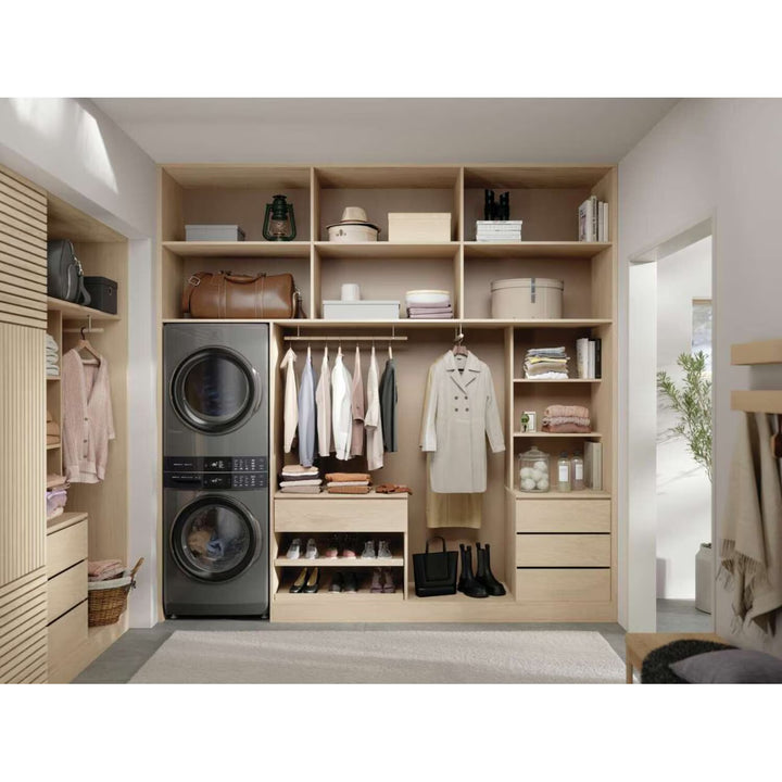 Electrolux Laundry Tower Single Unit Front Load 5.2 Cu. Ft. I.E.C Washer and 8 Cu. Ft. Electric Dryer