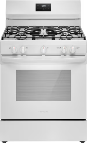 Frigidaire Gas Range 30", 5.1 Cu.Ft. 57,000 BTU