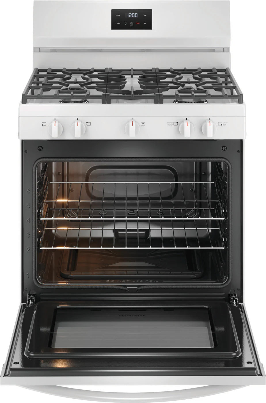 Frigidaire Gas Range 30", 5.1 Cu.Ft. 57,000 BTU