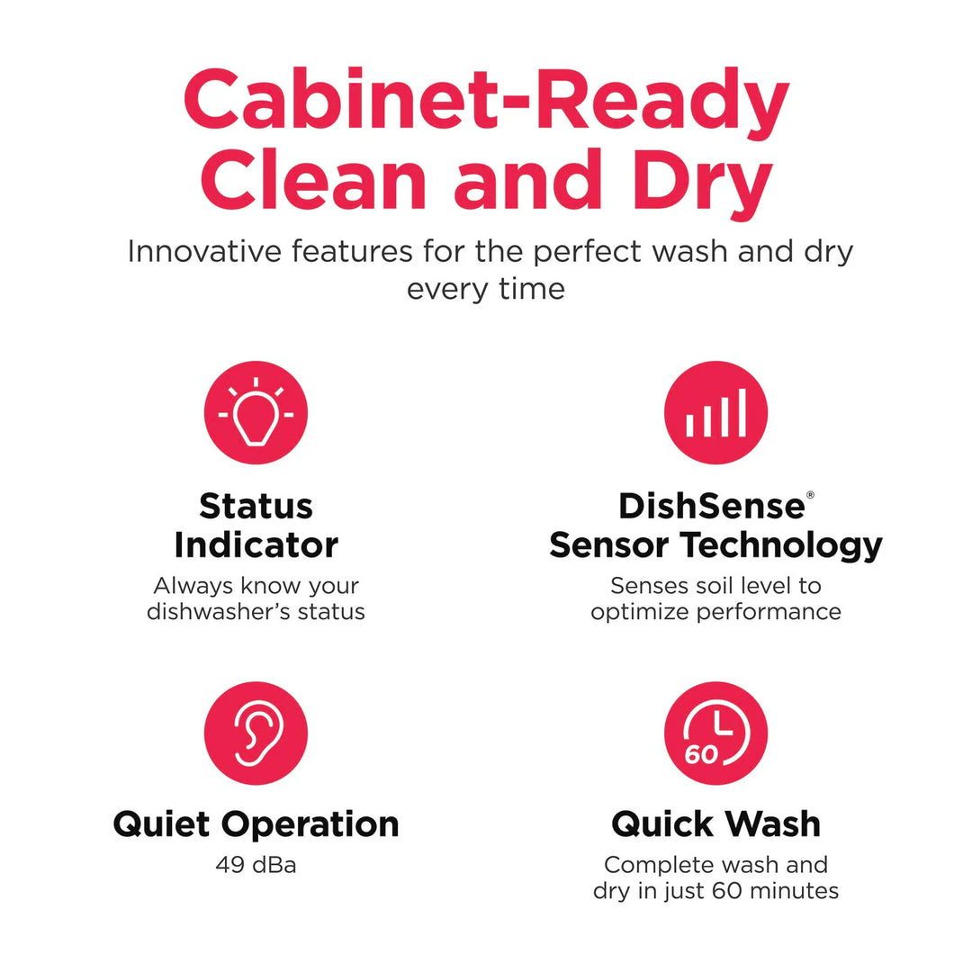 Frigidaire Dishwasher 24" Quiet Energy Star
