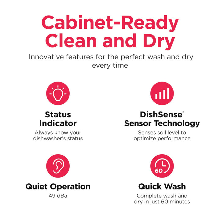 Frigidaire Dishwasher 24" Quiet Energy Star