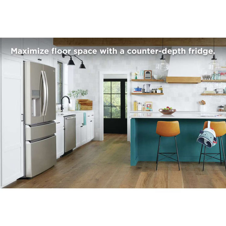 Frigidaire Gallery 22 Cu. Ft. Counter-Depth 4-Door French Door Refrigerator