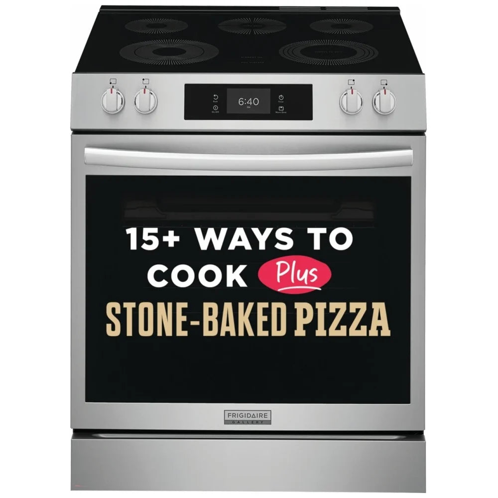Frigidaire Gallery Stone-Baked Pizza Range 6.2 Cu. Ft.