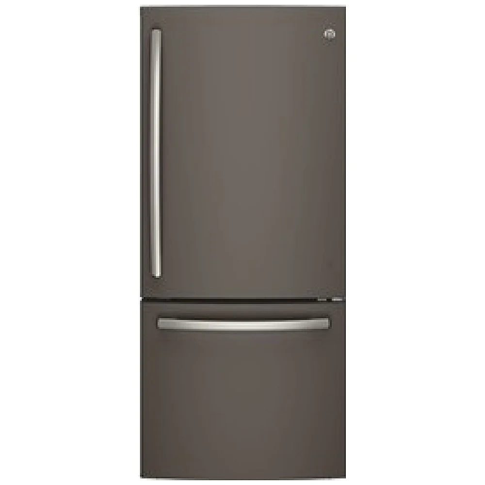 GE 20.9 cu.ft. Bottom Freezer Refrigerator Slate