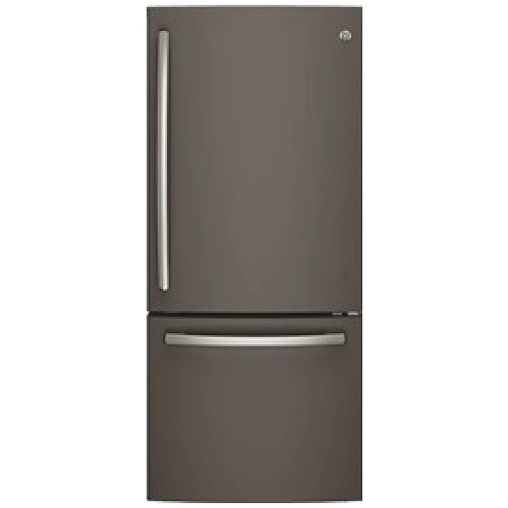 GE 20.9 cu.ft. Bottom Freezer Refrigerator Slate