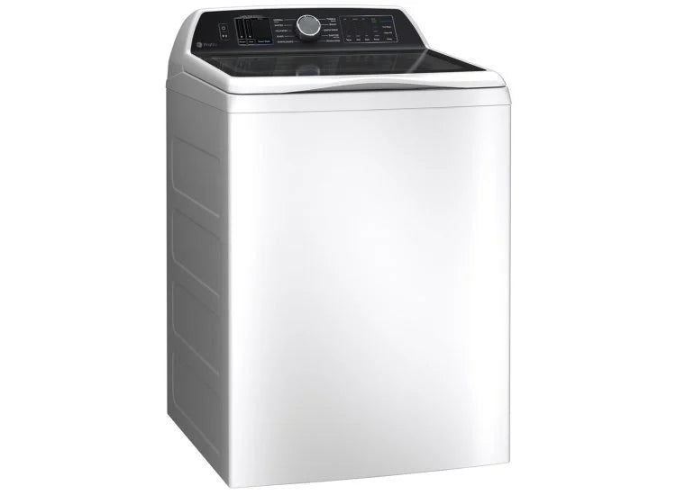 GE Profile 6.1 Cu. Ft. (IEC) Top Load Washer with Smarter Wash Technology White