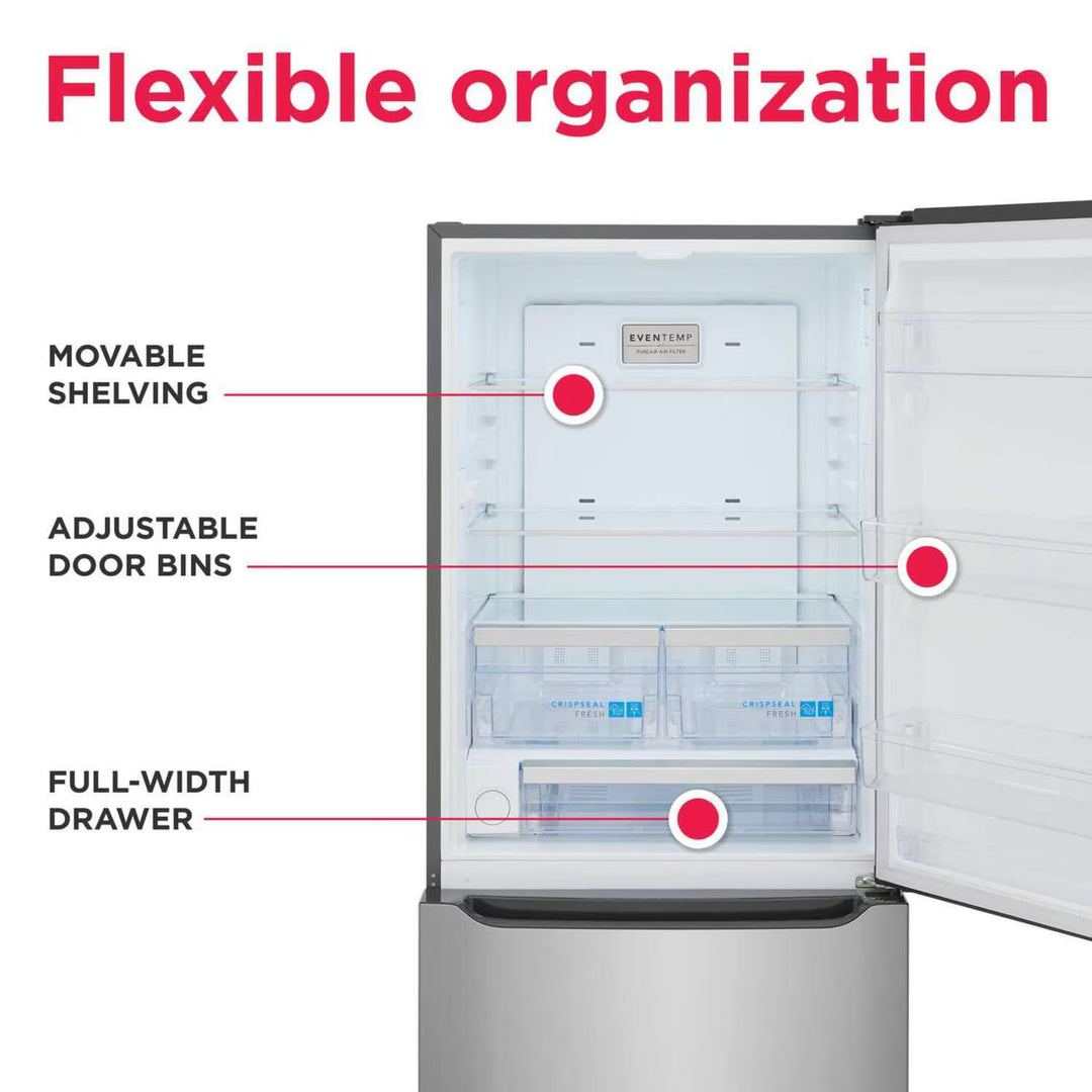 Frigidaire Gallery 20 Cu. Ft. Standard-Depth Bottom Freezer Refrigerator