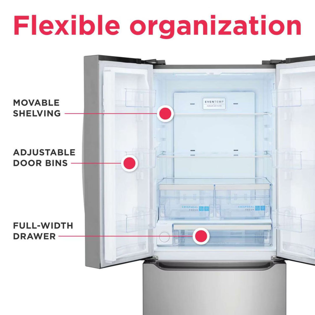 Frigidaire French Door Refrigerator Gallery 20.0 Cu. Ft. Standard-Depth