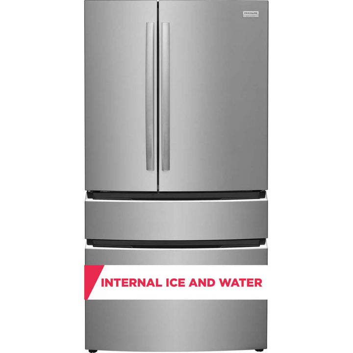 Frigidaire Gallery 22 Cu. Ft. Counter-Depth 4-Door French Door Refrigerator