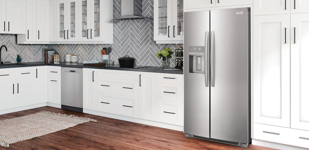 Frigidaire Gallery Refrigerator Side by Side Counter Depth, 22 Cu. Ft. 36''