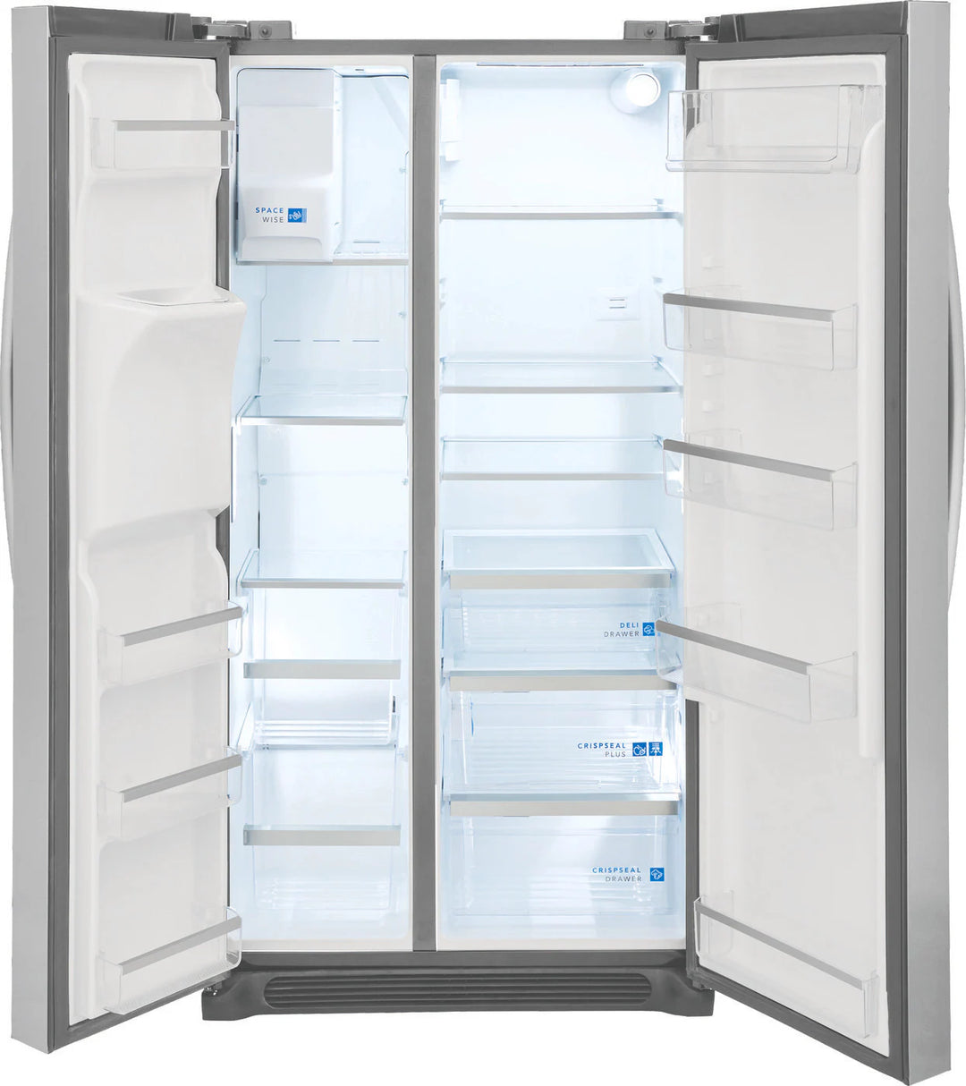 Frigidaire Gallery Refrigerator Side by Side Counter Depth, 22 Cu. Ft. 36''