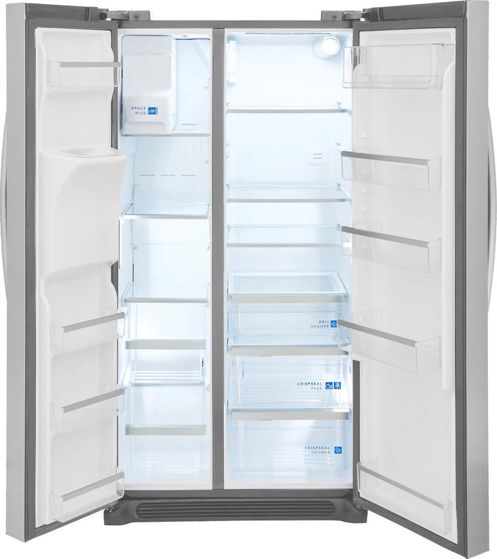 Frigidaire Gallery Refrigerator Side by Side Counter Depth, 22 Cu. Ft. 36''