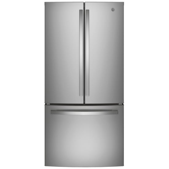 GE 18.6 Cu. Ft. Counter-Depth French-Door Refrigerator Fingerprint Resistant Stainless Steel