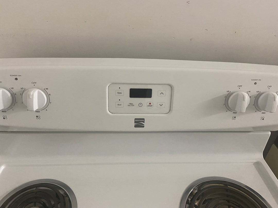 [USED] Kenmore Coil Range - White