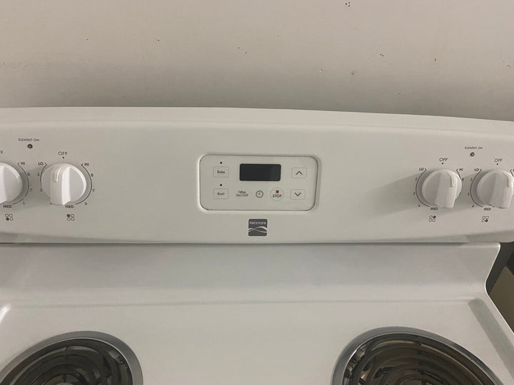 [USED] Kenmore Coil Range - White