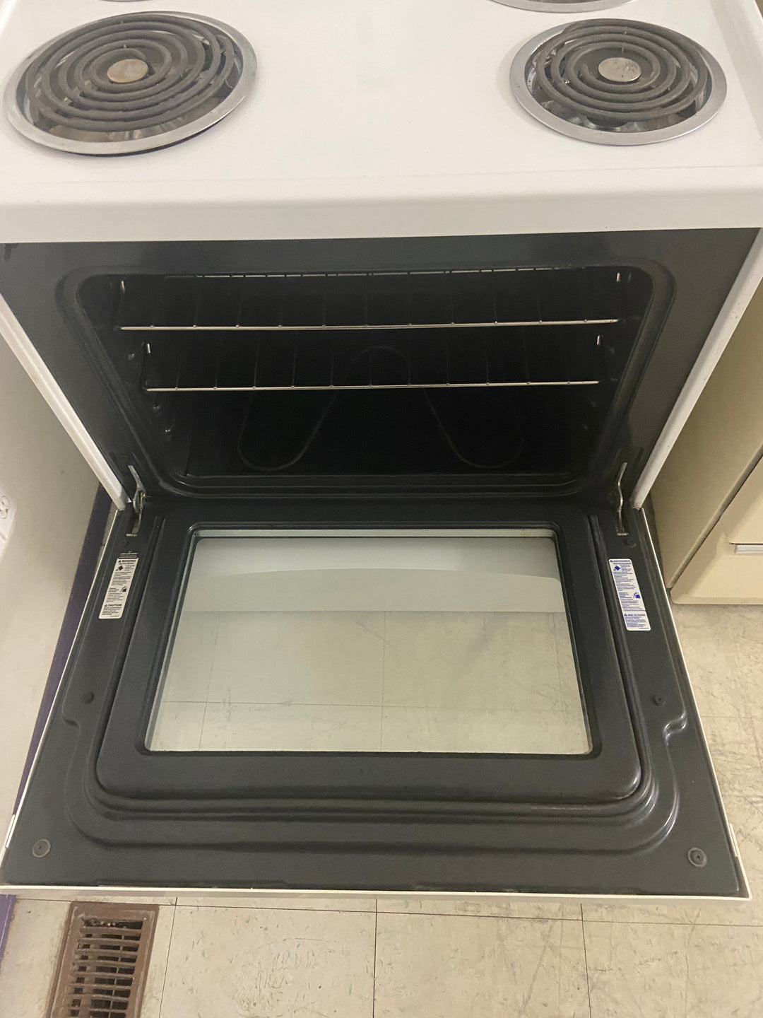 [USED] Kenmore Coil Range - White